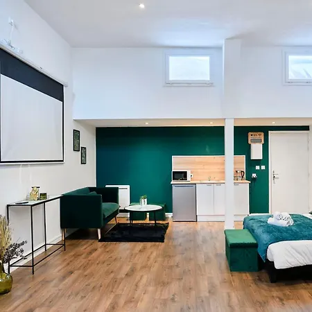 Ng Prestige - Lille L L Mairie - Gare L Nain - Grand - Balneo - Sauna - Netflix - Wifi Apartamento *