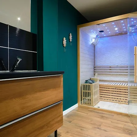 Apartamento Ng Prestige - Lille L L Mairie - Gare L Nain - Grand - Balneo - Sauna - Netflix - Wifi