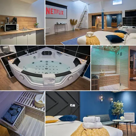 דירה Ng Prestige - Nain I Privatif Premium I Jacuzzi - Sauna - Netflix - Projecteur