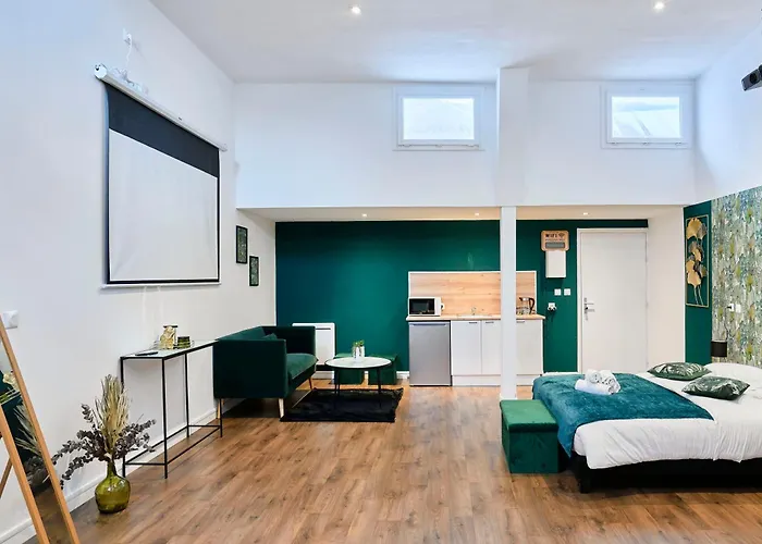 Ng Prestige - Nain I Privatif Premium I Jacuzzi - Sauna - Netflix - Projecteur Appartement *