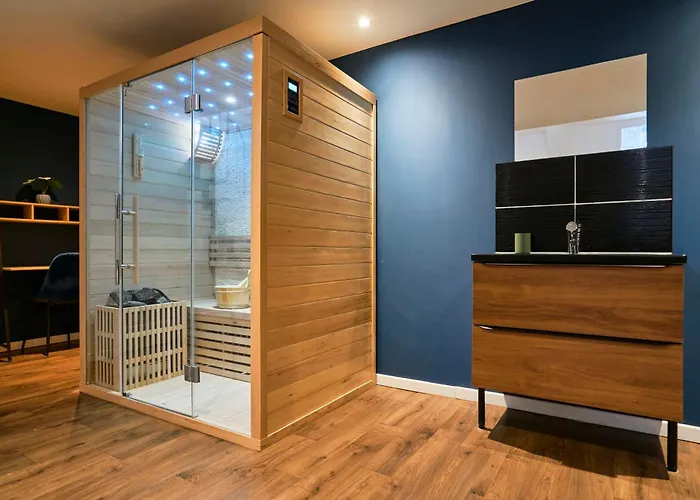 Appartement Ng Prestige - Nain I Privatif Premium I Jacuzzi - Sauna - Netflix - Projecteur
