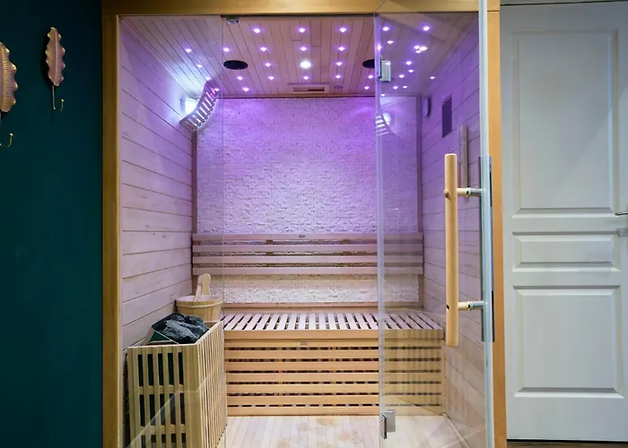 Ng Prestige - Nain I Privatif Premium I Jacuzzi - Sauna - Netflix - Projecteur * Roubaix