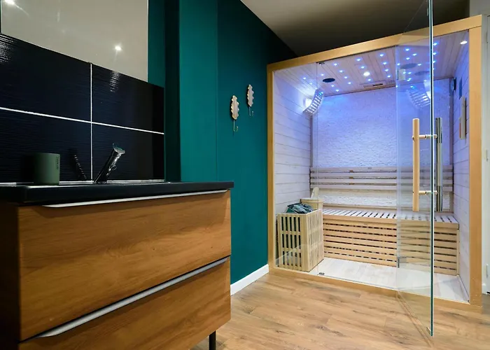 Appartement Ng Prestige - Nain I Privatif Premium I Jacuzzi - Sauna - Netflix - Projecteur